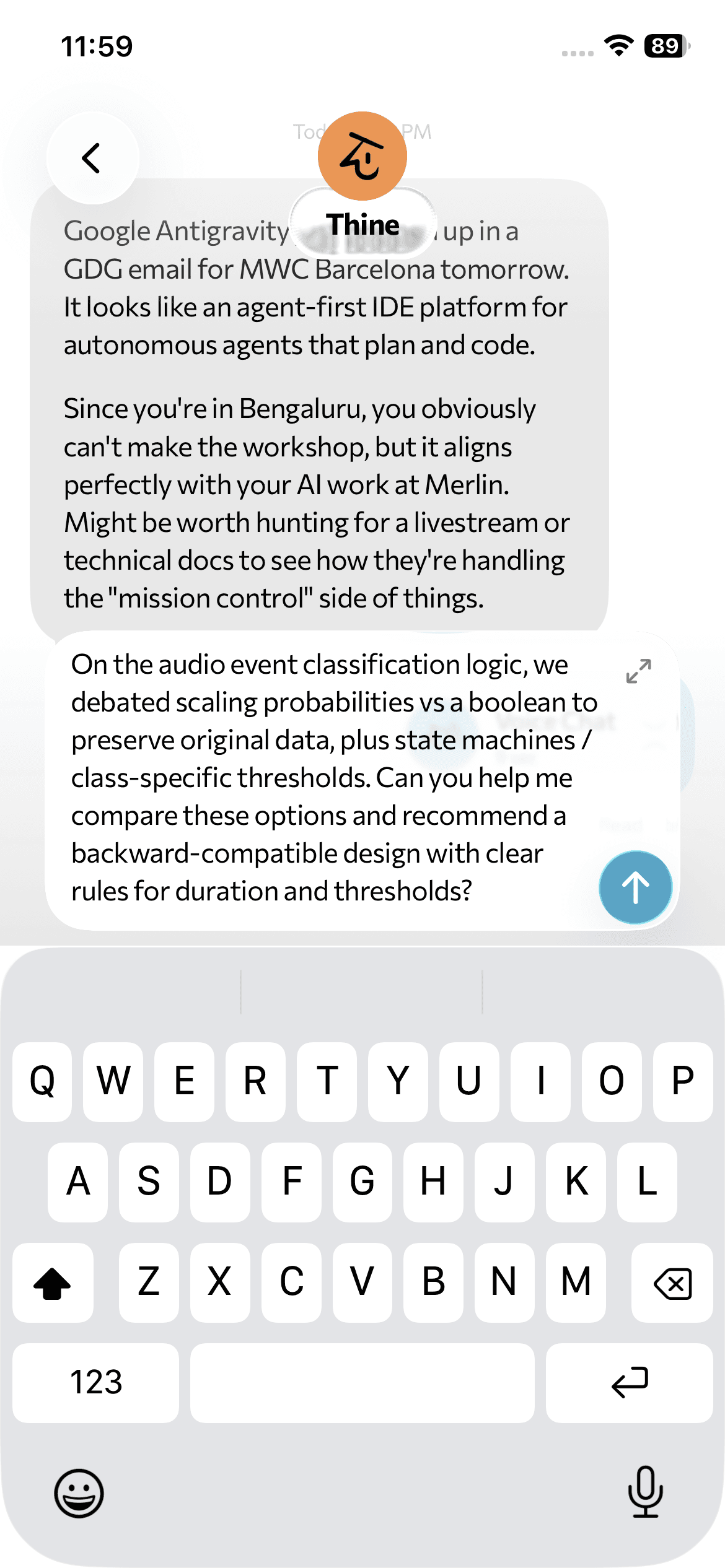 Thine: Personal AI Companion preview 7